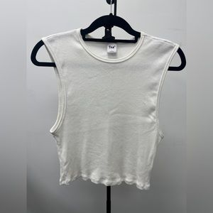 TNA Ribbed Crop Muscle Tank